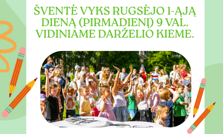 MOKSLO IR ŽINIŲ ŠVENTĖ „VASARĖLĖ PAMOJUOJA, RUDĖNĖLIS ATKELIAUJA“